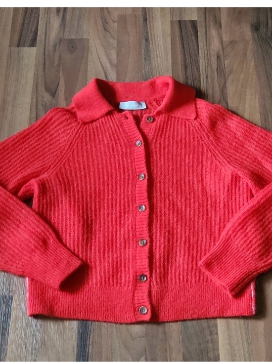 Everlane Sweaters - Final Offer Everlane The Alpaca Coral Collared Cardigan Sweater Size Medium